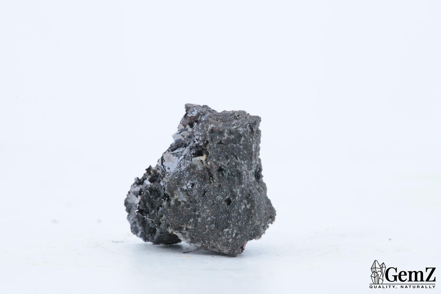 Polybasite cristallisée, 4.4g, Maroc