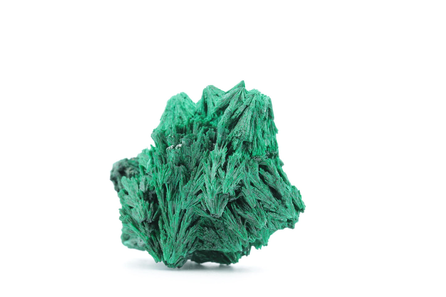 Malachite fibreuse naturelle - 56g - Congo - Spécimen unique de collection