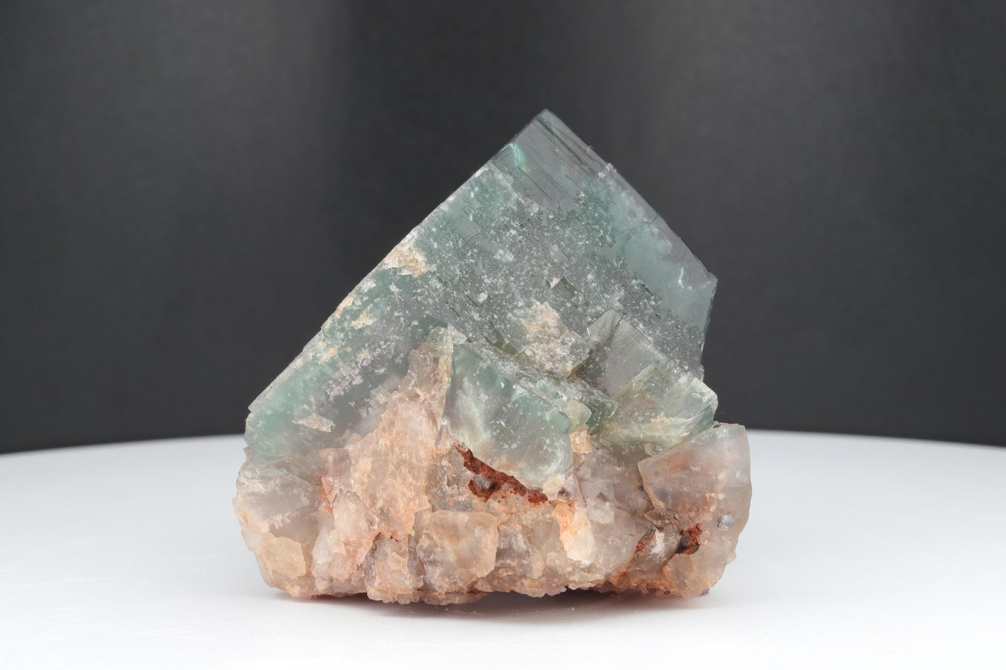 Fluorite Verte et Translucide de la mine Lady Annabella, Angleterre – 170g d’Élégance Naturelle