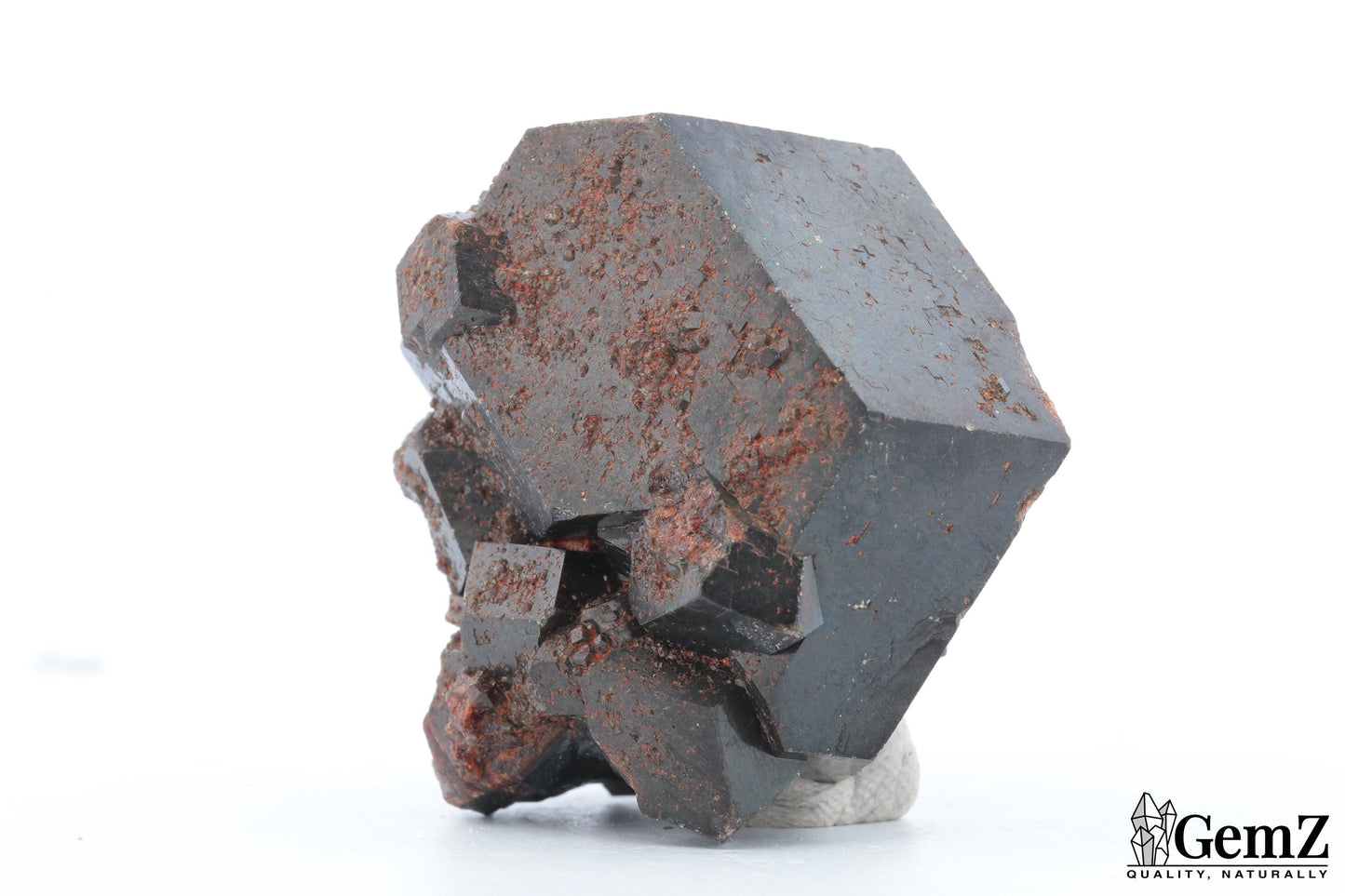 Grenat Mélanite Brut, 127g, Ojos Españoles, Mexique