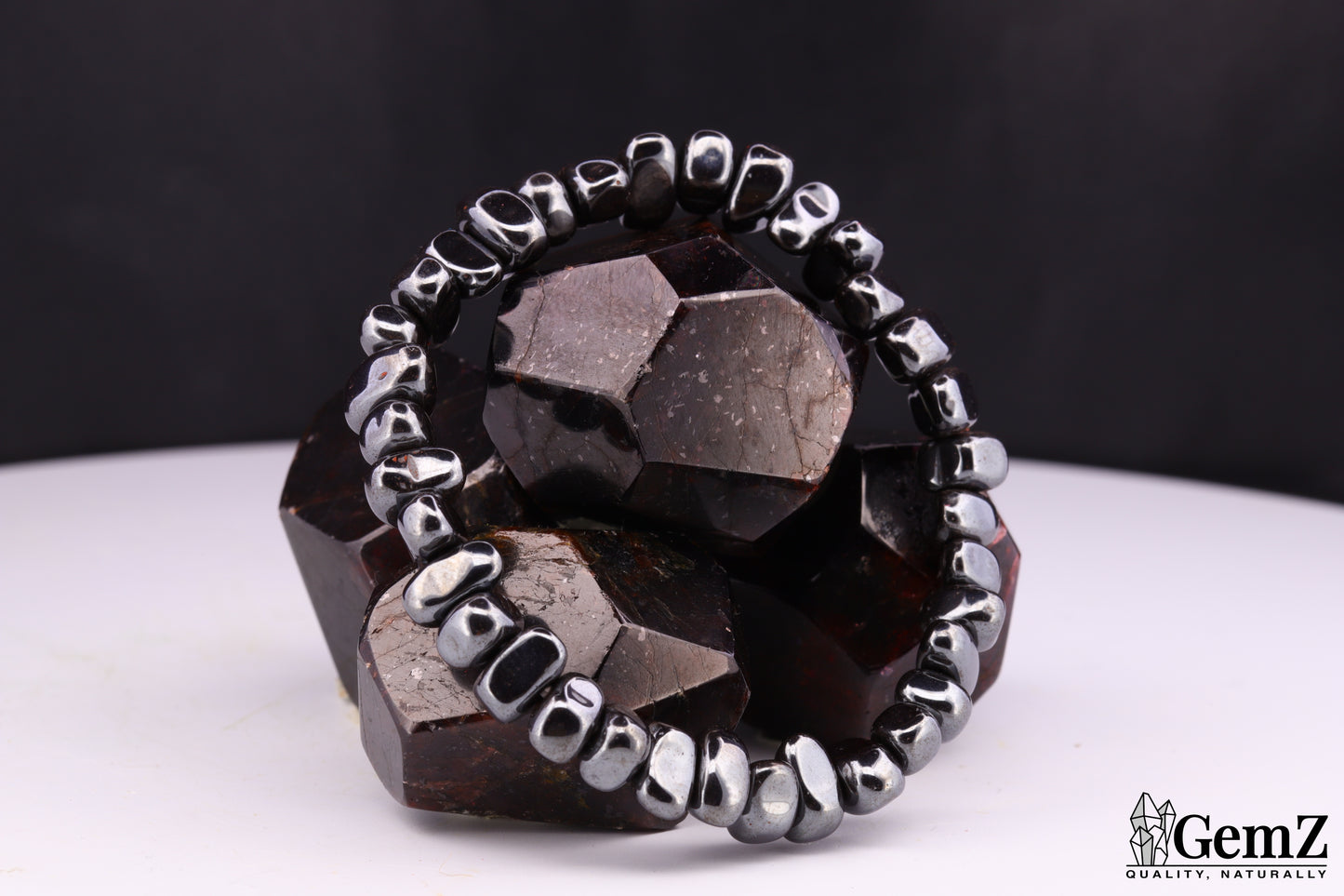 Bracelet Chips Hématite