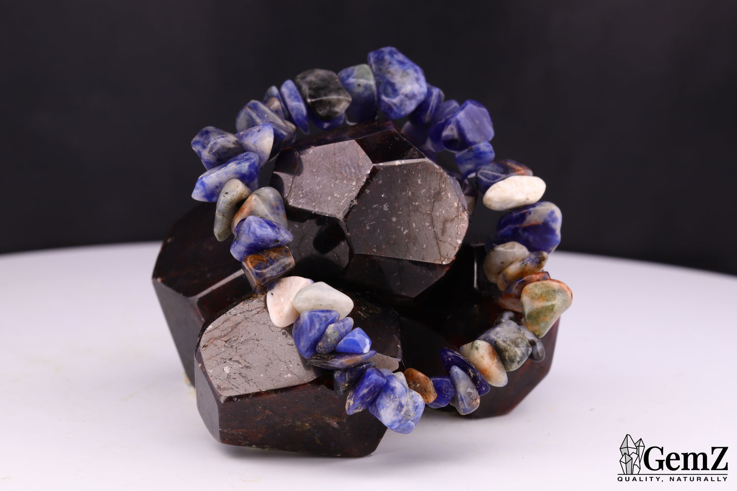 Bracelet Chips Sodalite