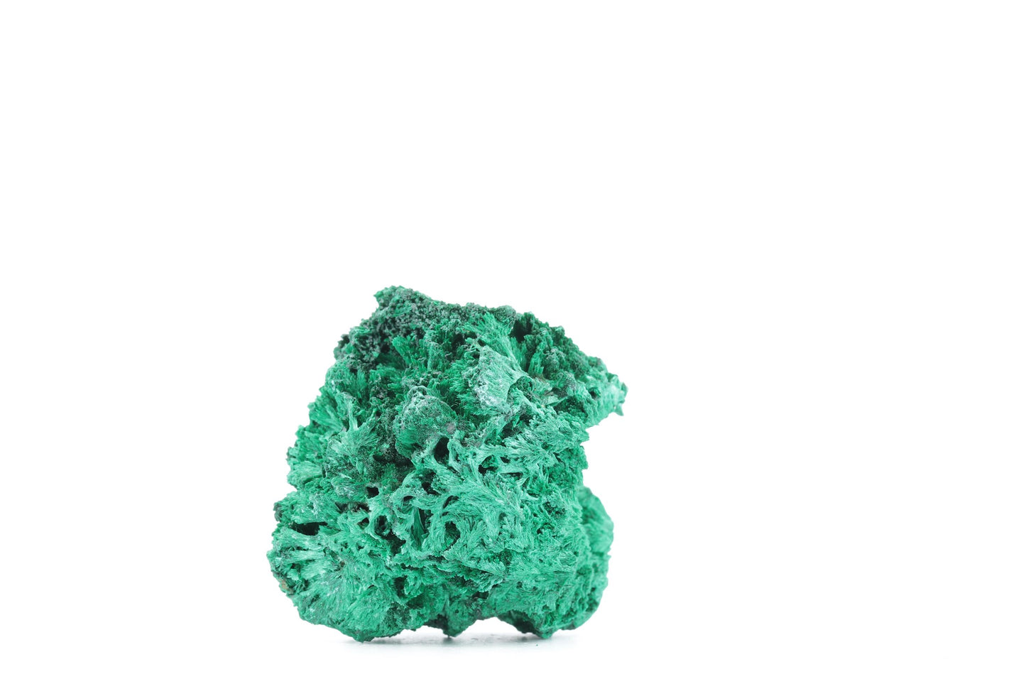 Malachite fibreuse naturelle - 97g - Congo - Pièce unique de collection