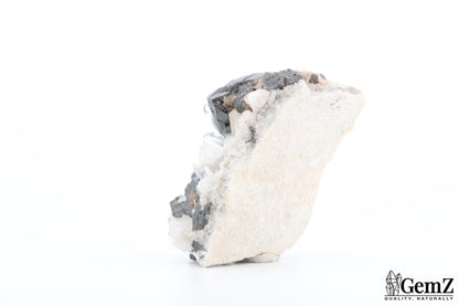 Rare Cassitérite brillante sur quartz cristallisé – 72g !