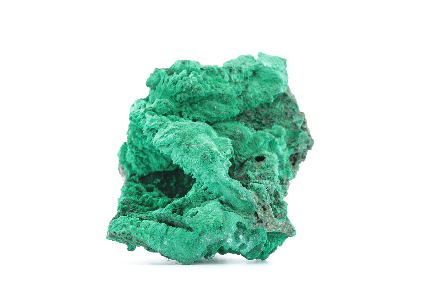 Malachite fibreuse naturelle - 105g - Congo - Pièce unique de collection