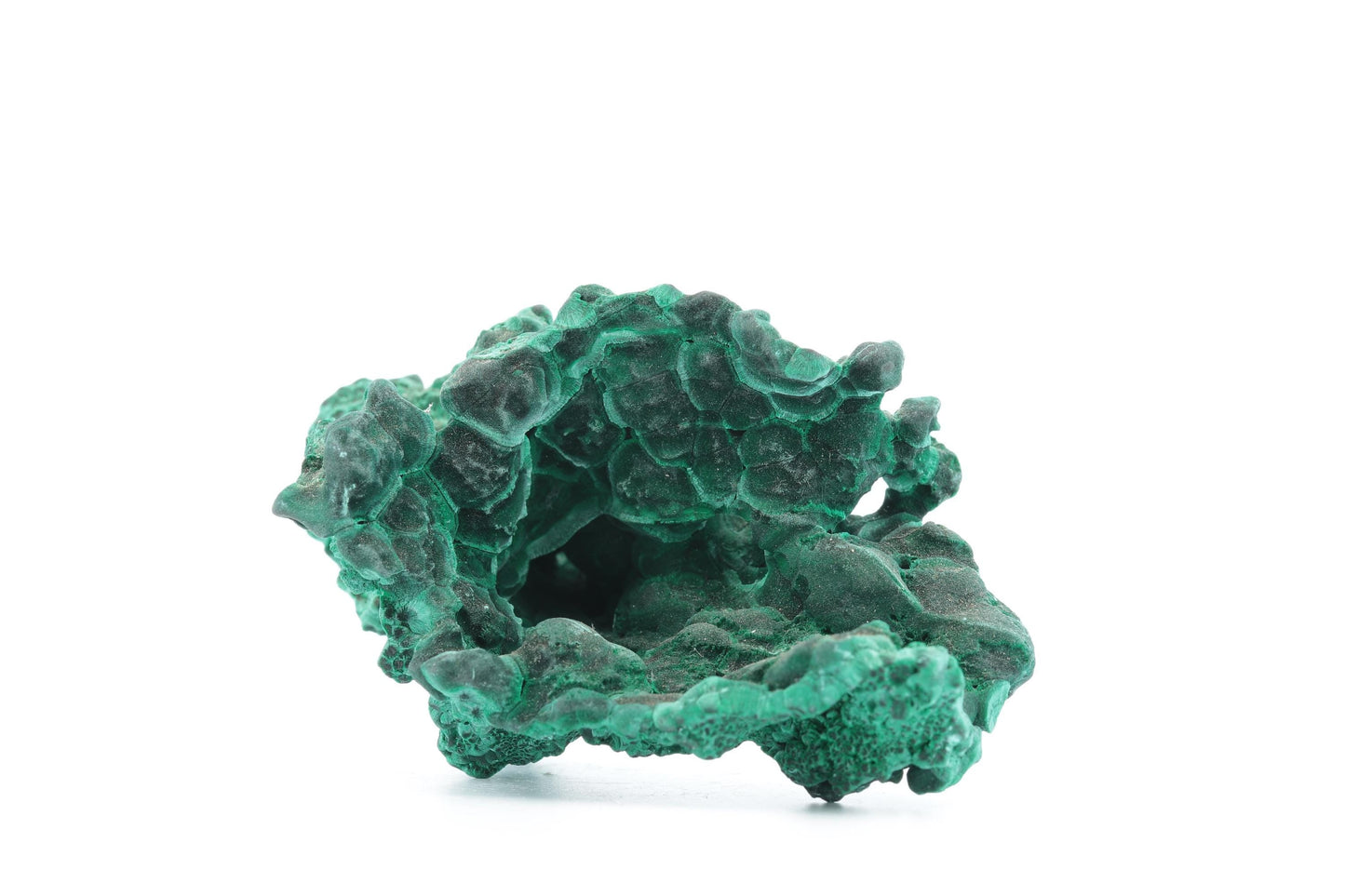 Malachite Fibreuse du Congo – Spécimen Naturel Sculptural de 78g