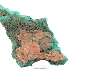 Malachite fibreuse naturelle - 158g - Congo - Spécimen unique de collection