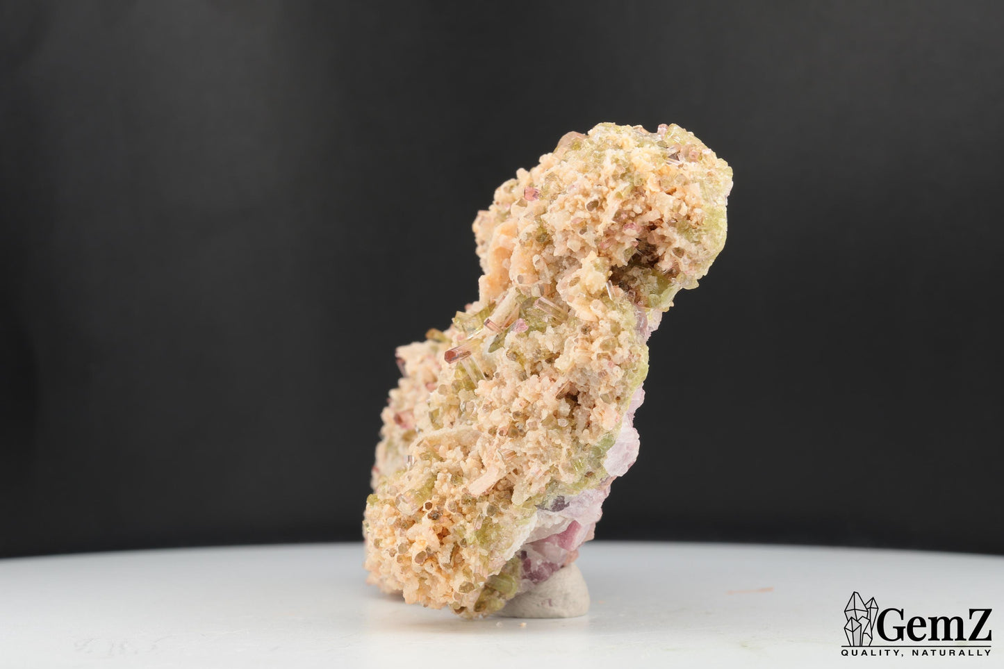 Cristaux de tourmaline multicolores – Skardu, Pakistan