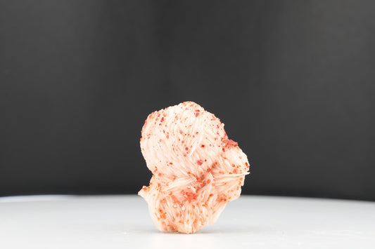 Vanadinite Sur Baryte – Mibladen, Maroc