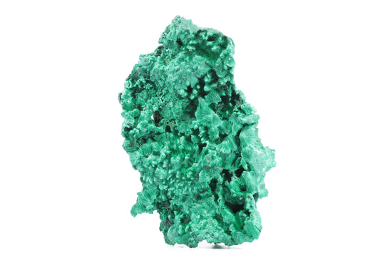 Malachite Fibreuse du Congo – Spécimen Naturel Brillant de 232g