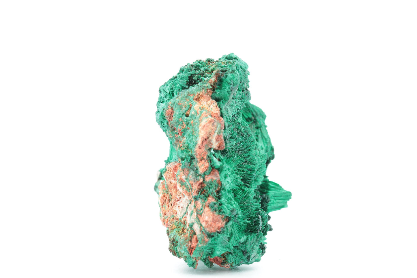 Malachite Fibreuse du Congo – Spécimen Naturel Unique de 122g