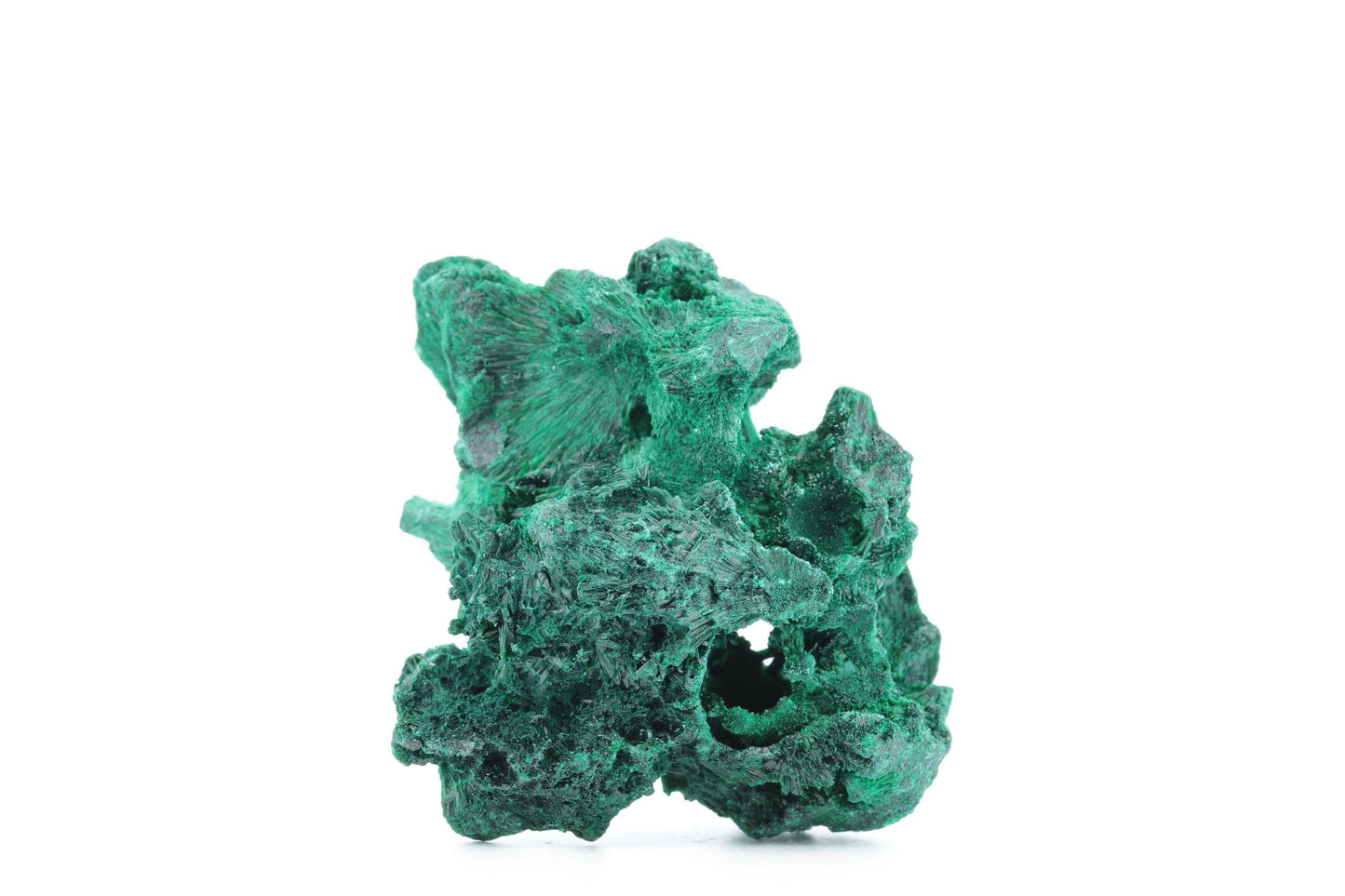 Malachite fibreuse naturelle - 72g - Congo - Pièce unique pour collectionneurs