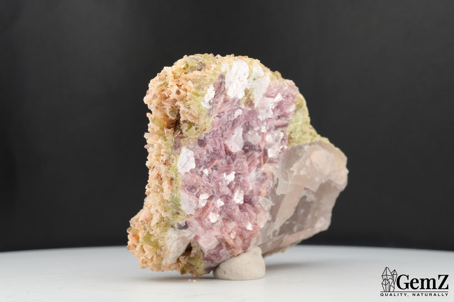 Cristaux de tourmaline multicolores – Skardu, Pakistan