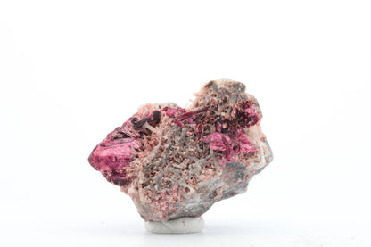 Érythrite sur matrice de quartz – Bou Azzer, Maroc – 73g