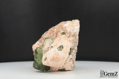 Imposants cristaux de tourmaline verte – Skardu, Pakistan