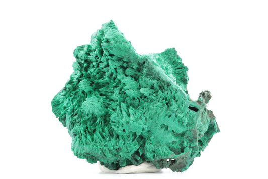Malachite fibreuse naturelle - 202g - Congo - Spécimen unique de collection