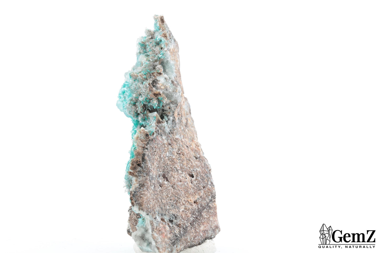 Aurichalcite et Rosasite scintillantes – Origine : Utah, USA