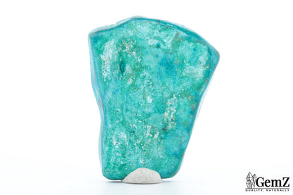 Chrysocolle-Malachite 93g, Forme Unique et Tons Turquoise