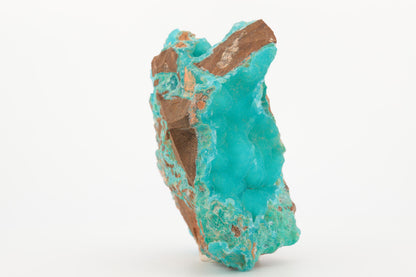 Hémimorphite turquoise botryoïdale sur matrice – Congo – 171,5 g