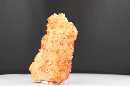 Vanadinite Sur Baryte – Mibladen, Maroc