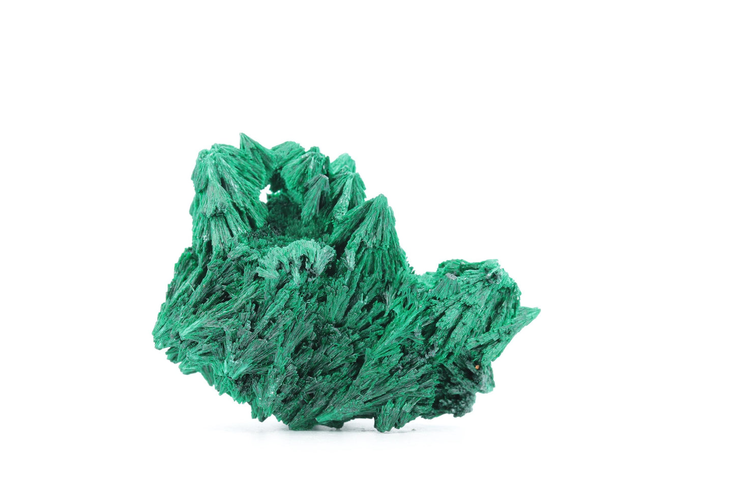 Malachite fibreuse naturelle - 56g - Congo - Spécimen unique de collection