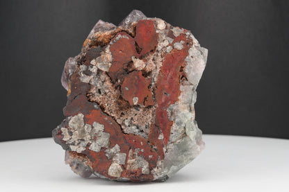 Fluorite violette de la mine Lady Annabella , Angleterre – Cristaux d'exception, 142g