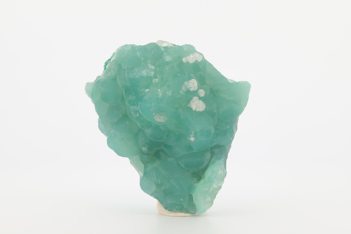 Superbe Smithsonite sur Chrysocolle et Malachite - Congo, 75g