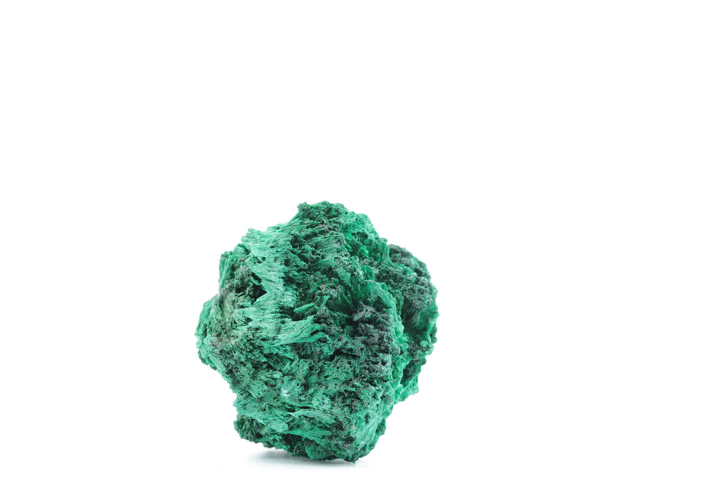 Malachite fibreuse naturelle - 97g - Congo - Pièce unique de collection