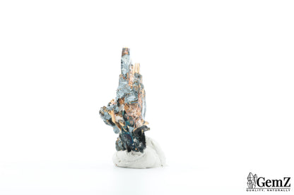 Rutile doré sur Hématite scintillante - Pièce unique de Novo Horizonte, Brésil