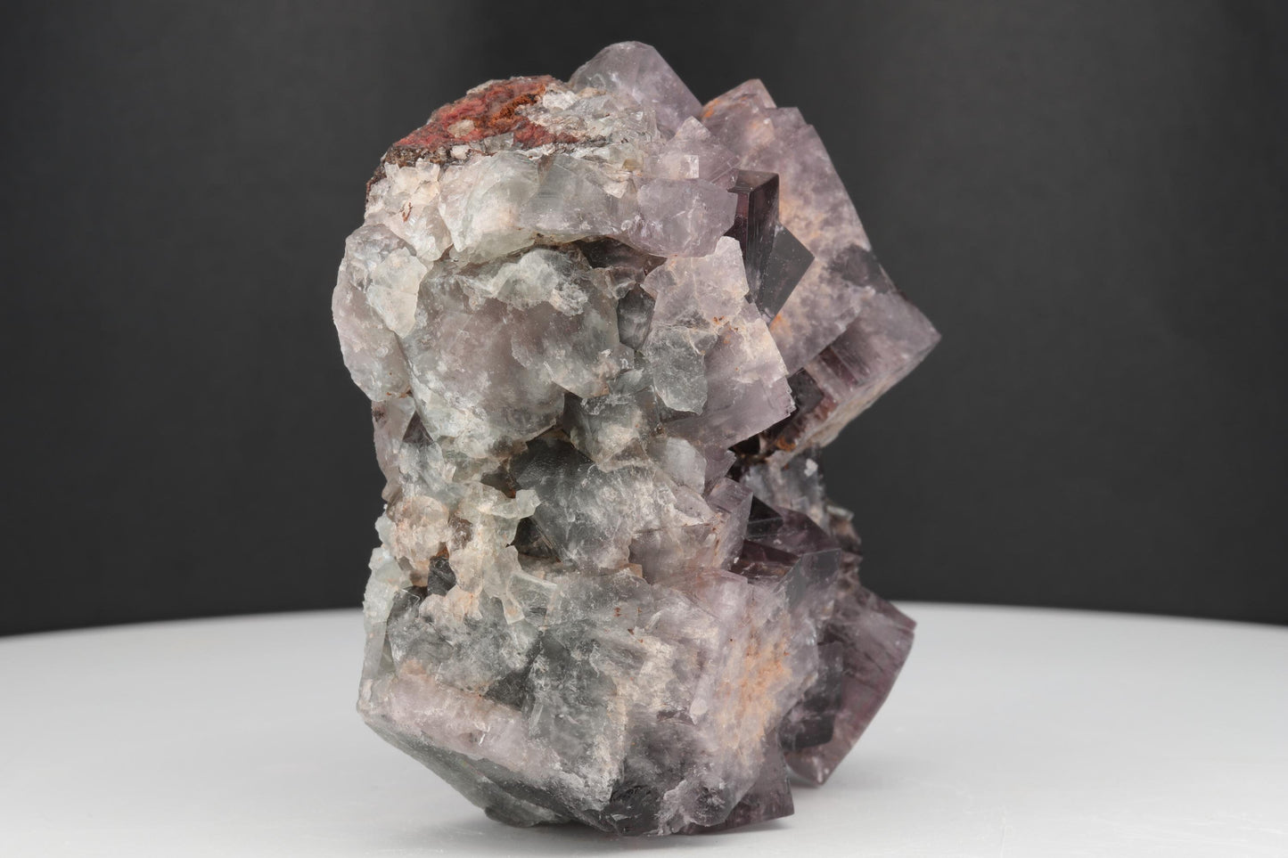 Fluorite violette de la mine Lady Annabella , Angleterre – Cristaux d'exception, 142g