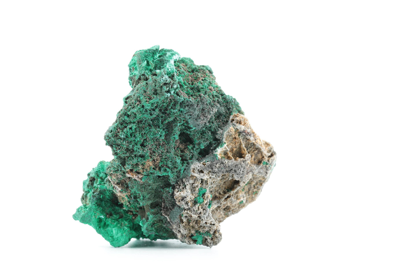 Malachite fibreuse naturelle - 105g - Congo - Pièce unique de collection
