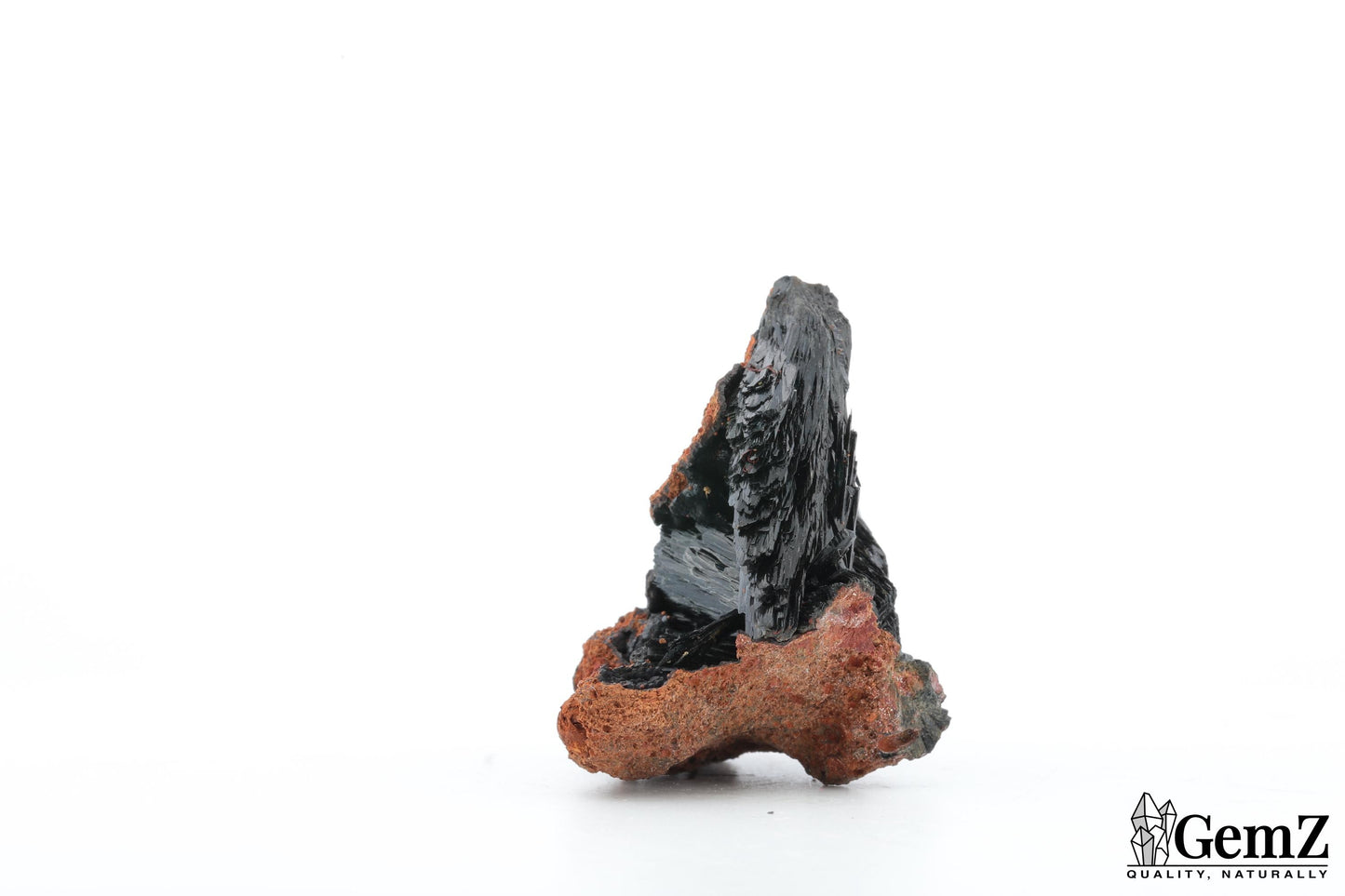 Cristaux de vivianite sur limonite – 32g