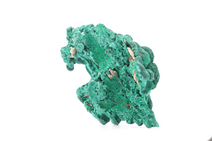 Malachite Fibreuse du Congo – Spécimen Botryoïdal Naturel de 219g