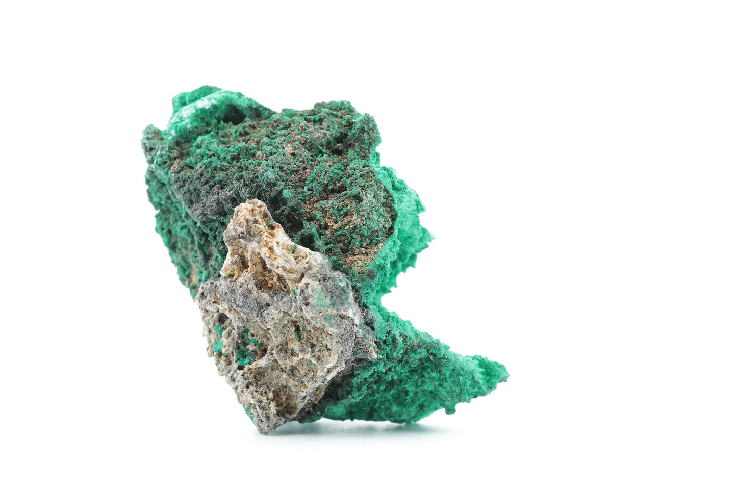 Malachite fibreuse naturelle - 105g - Congo - Pièce unique de collection