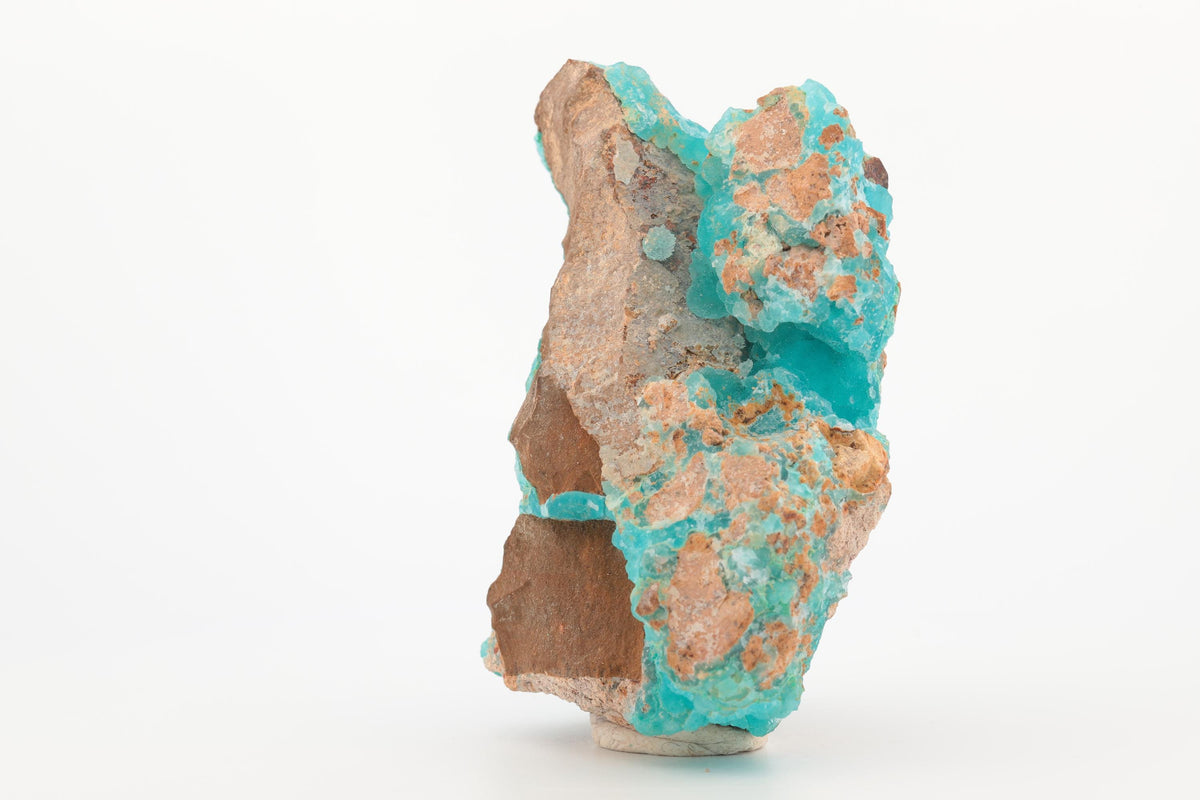 Hémimorphite turquoise botryoïdale sur matrice – Congo – 171,5 g
