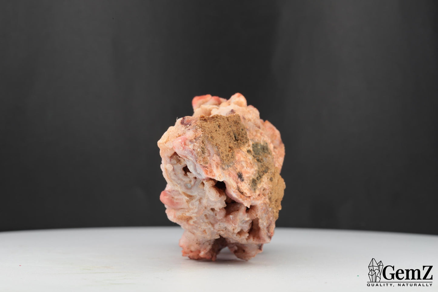 Superbe Agate Botswana aux bandes rosées – 104g de Beauté Naturelle