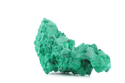 Malachite Fibreuse du Congo – Spécimen Naturel Unique de 195g