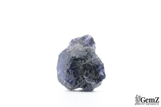 Iolite Brute de Tanzanie – 28,4g de Bleu Profond et Mystique