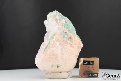 Élégante tourmaline bleue sur gangue – Skardu, Pakistan