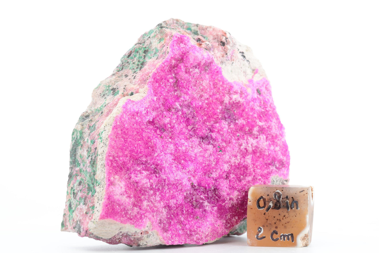 Cobalto-Calcite - Mine Musonoi, Kolwezi, République du Congo – 302,9g