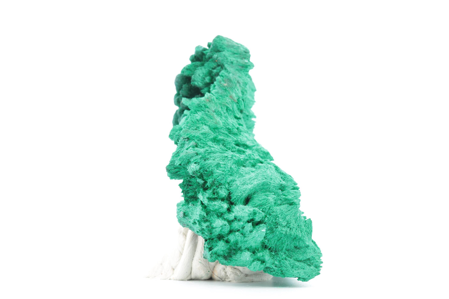 Malachite fibreuse naturelle - 84g - Congo - Spécimen unique de collection