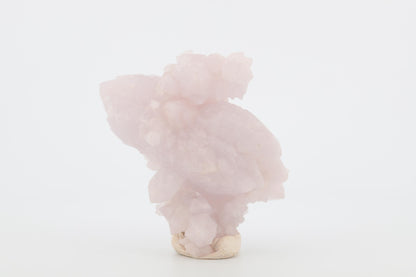 Quartz rose bi terminé rare du Maroc – Spécimen naturel de 53g