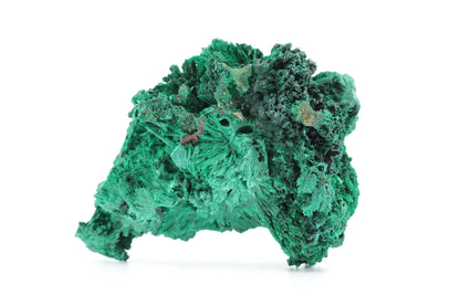 Malachite Fibreuse du Congo – Spécimen Naturel d'Exception de 140g