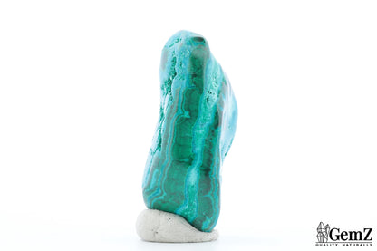 Chrysocolle-Malachite Compacte, 105g, Teintes Vives et Profondes