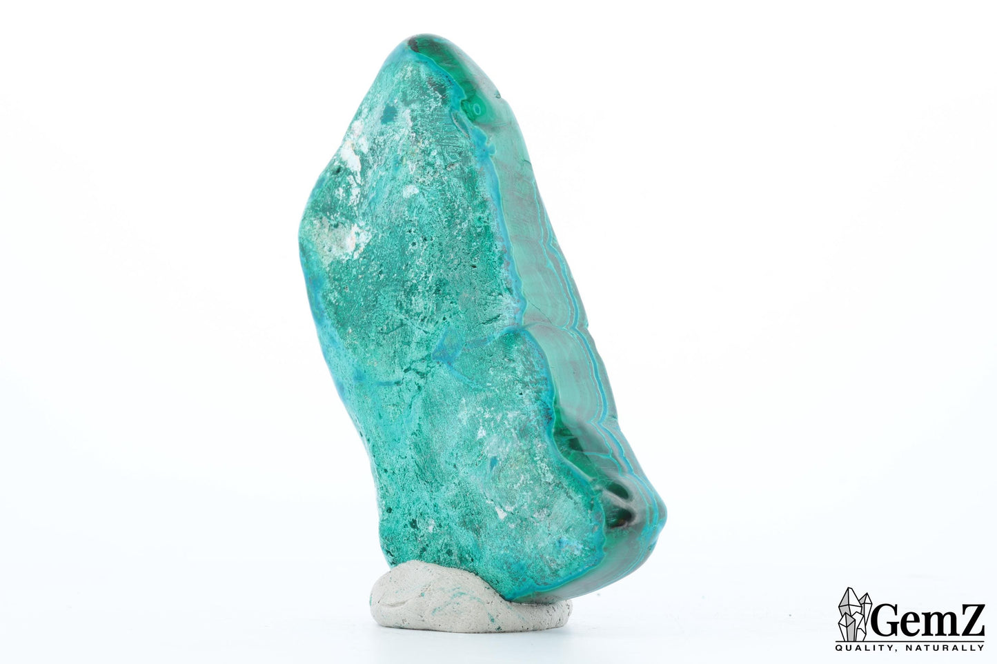 Chrysocolle-Malachite Compacte, 105g, Teintes Vives et Profondes