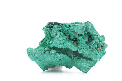 Malachite Fibreuse du Congo – Spécimen Brut Naturel de 83g