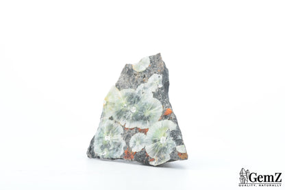 Wavellite verte en rosette - Provenance rare : Mineral Park, Arizona, USA