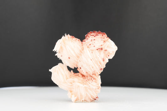 Vanadinite Sur Baryte – Mibladen, Maroc