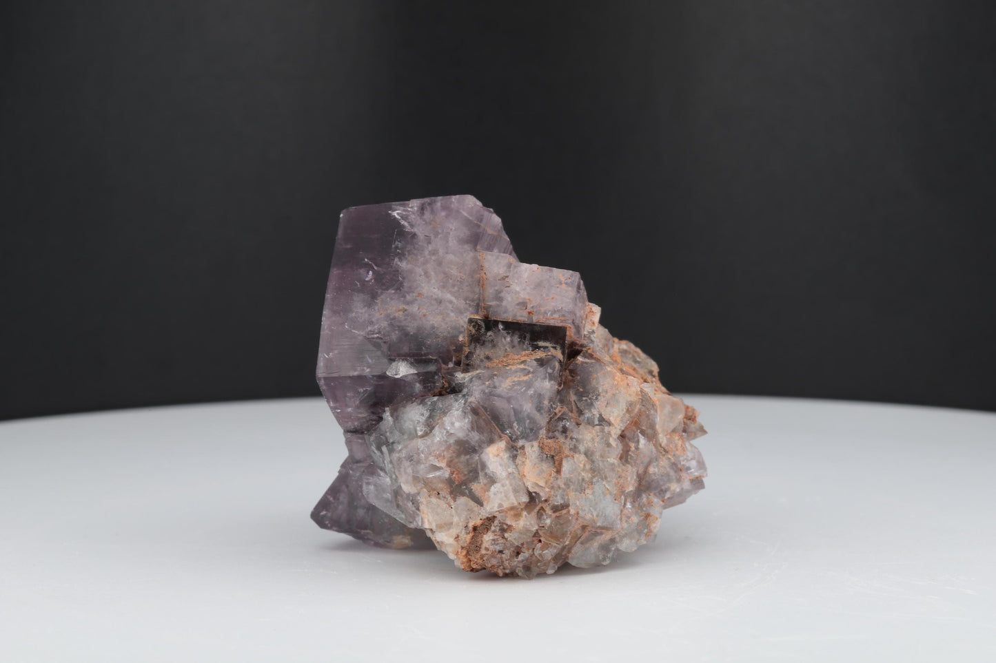 Fluorite Violette Cubique de la mine Lady Annabella, Angleterre – 70g de Pureté Minérale