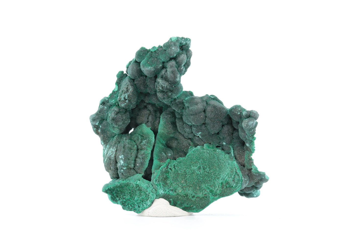 Malachite fibreuse botryoïdale - 53g - Congo - Spécimen unique de collection